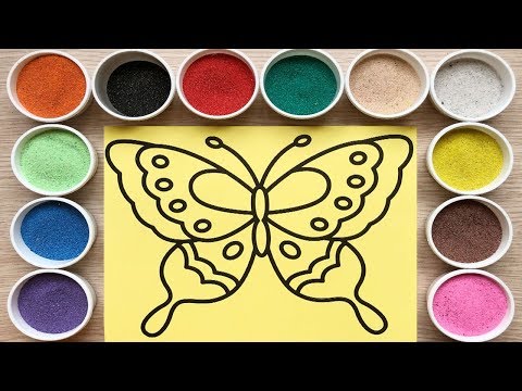 6pcs Sand Art Cards