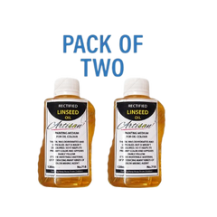 Pack Of 2 - Linseed Oil Plastic Bottle 120ml