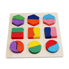 Wooden Geometric Shape Early Education Toys