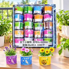 My Little Garden Growing Kit - Mini Potted Plants, Flowers & Herbs Set