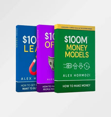 Set of 3 Novel $100M Offers / $100M Leads / $100M Money Models by alex hormozi