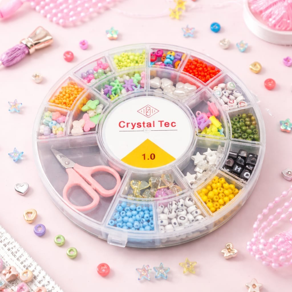 Round Shape Beads Set for Jewelry DIY Making