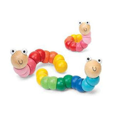 Baby Caterpillar Wooden Toy, Early Learning Toy for kids, Wooden toys for kids
