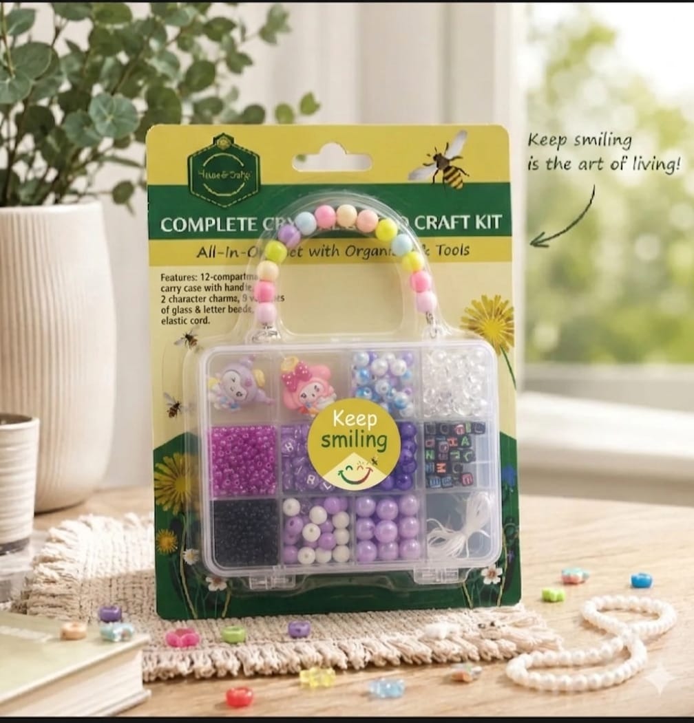 Keep Smilling Complete Crystal & Bead Craft Kit
