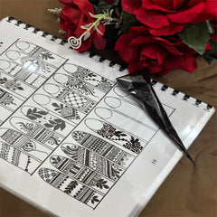 Mehndi Practice Book Practice book Learn Mehndi easily