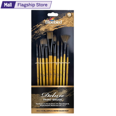 Bluebird Deluxe Mix Art Brush Set of 10