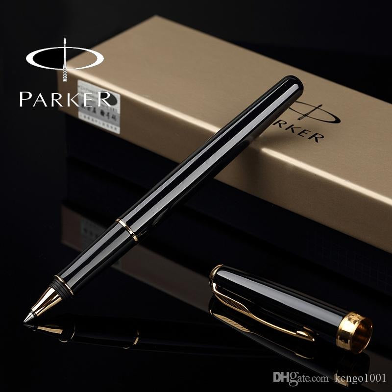 Parker Sonnet Matte Black Rollerball Pen with Free Parker Vector Rollerball Pen