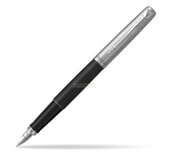 Parker Jotter Stainless Steel Metallic Body Black Fountain Pen