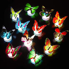 18PCS Glow in the Dark Butterfly Wall Stickers – Room Decoration