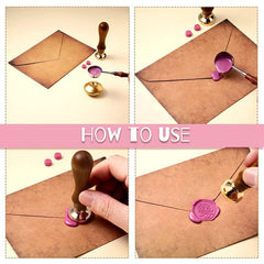 6pcs Wax Seal Stamp Set