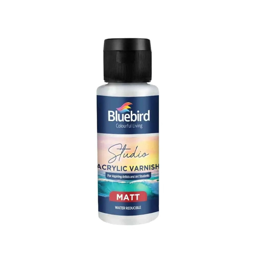 Bluebird Studio Acrylic Varnish - Matt 100ML & 500ML