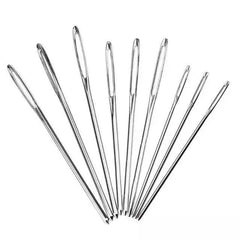 9pcs Large Eye Needles Stainless Steel Embroidery