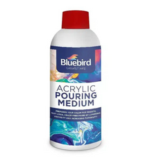 Bluebird Acrylic Pouring Medium 1LTR, 500ml & 100ml | Blue Bird | Best Seller in Pakistan | Premium Quality | Easy to Use