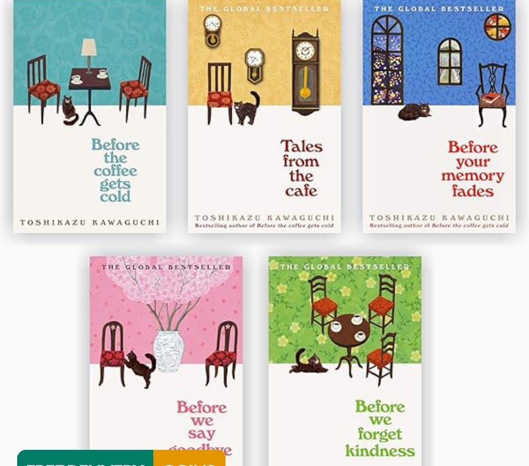 Set of 5 books English Novel by Toshikazu Kawaguchi
