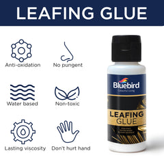 Bluebird Leafing Glue, Gilding Adhesive 100ML Blue Bird Best Seller in Pakistan Premium Quality Easy to Use