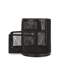 Desk Organizer, Mesh Metal Steel Pen Stand/Holder stationery organizer- Black