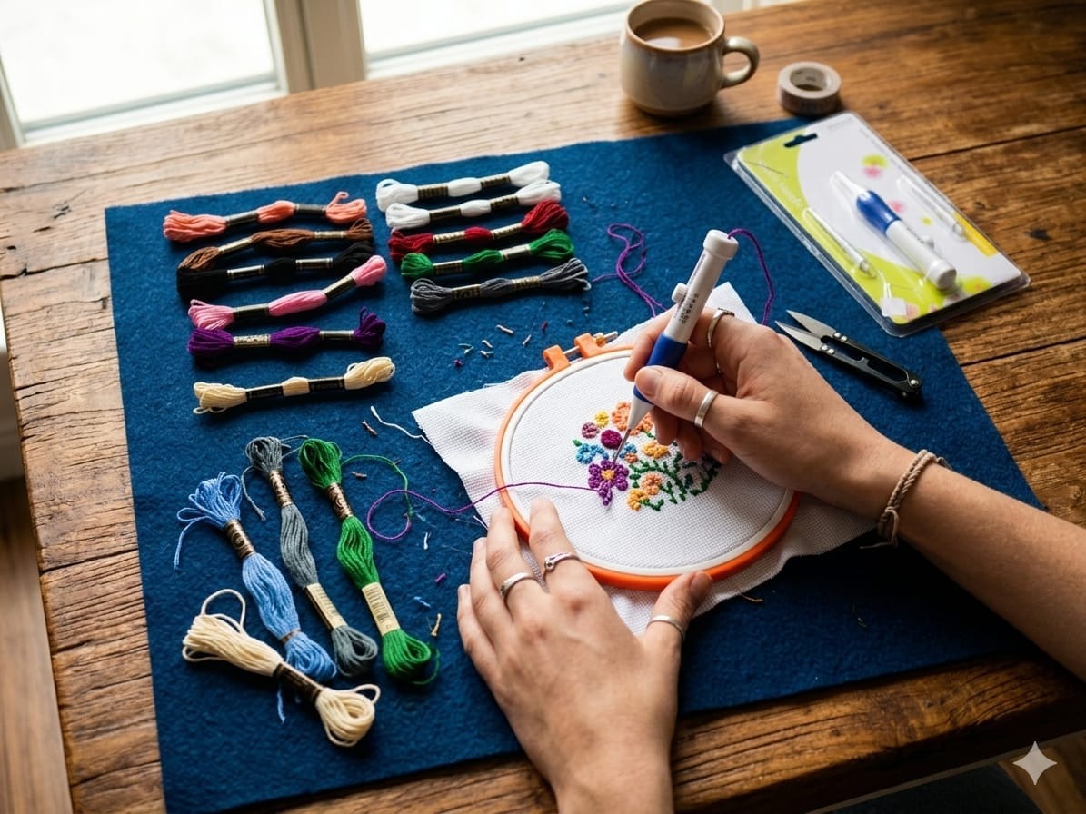 DIY Punch Needle Embroidery Kit