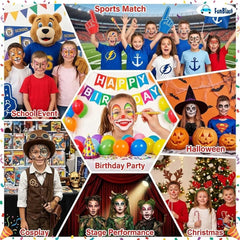 Non-toxic Colorful Face Painting Kit Face Paint Sticks