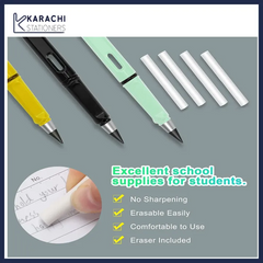New Unlimited Technology Eternal Writing Pencil Inkless Magic Pen Pencil