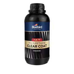 Bluebird Polyurethane Clear Coat Varnish MATT (Water based Lacquer)