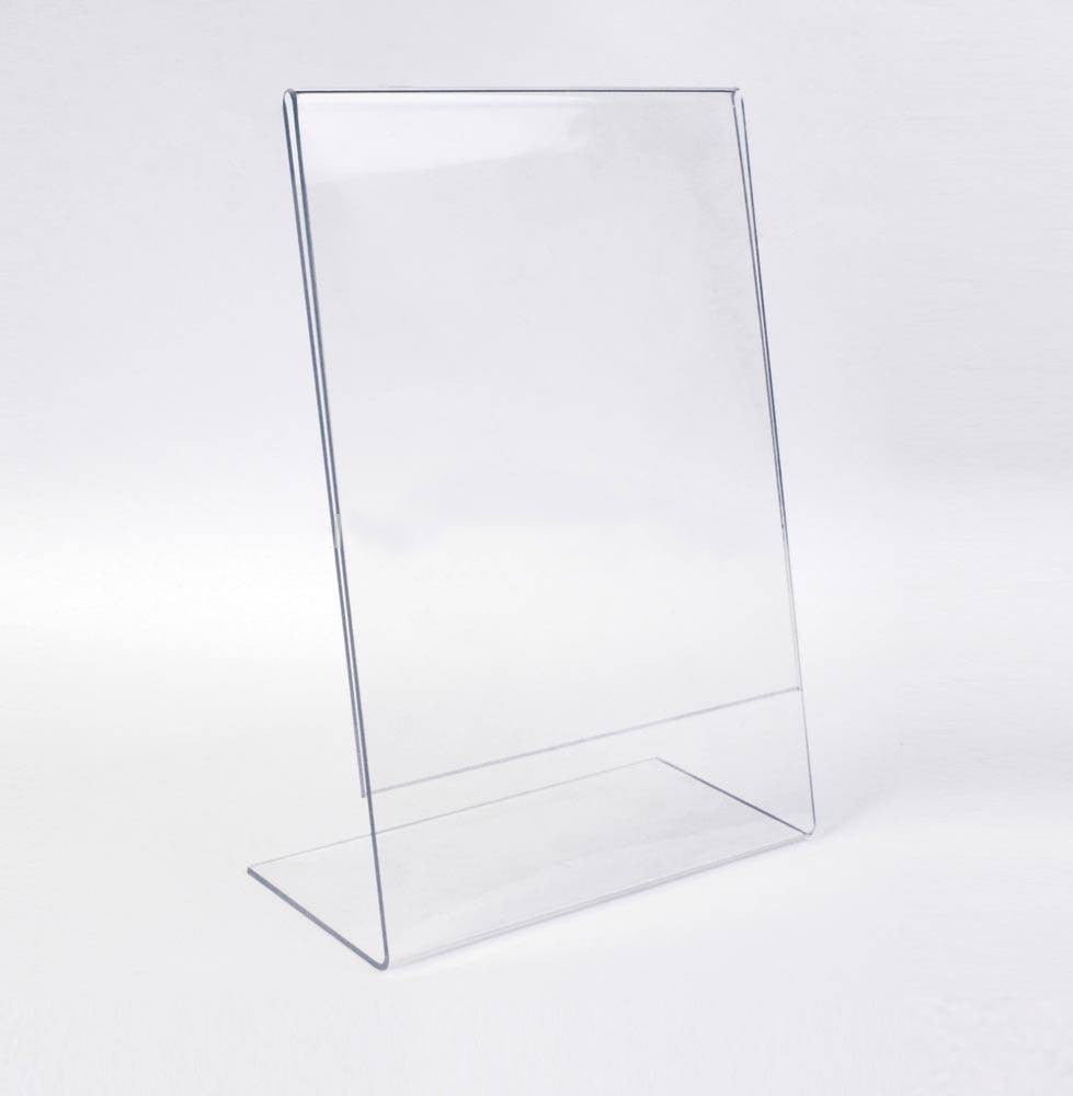 L type display stand A5
