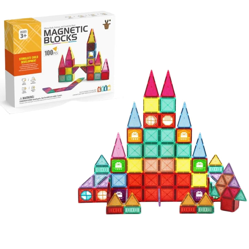 Magnetic Tiles (110 pieces)