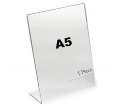 L type display stand A5