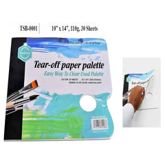 Keep Smiling TEAR-OFF PAPER PALETTE 110g 30pages