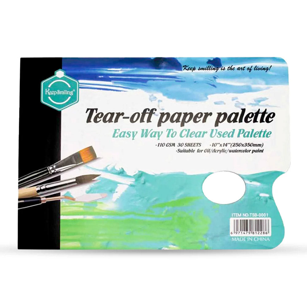 Keep Smiling TEAR-OFF PAPER PALETTE 110g 30pages