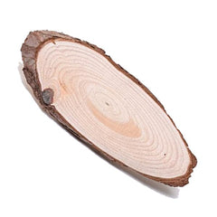 Wooden Slice Oval 10Inch 1pc