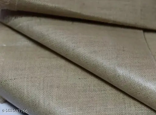 Jute Fabric For Making Art & Crafts Decoration Peaces , Handy Crafts  (45.00 x 36.00 Inches )