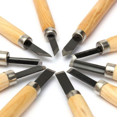 10Pcs Set Wood Carving Tool Set