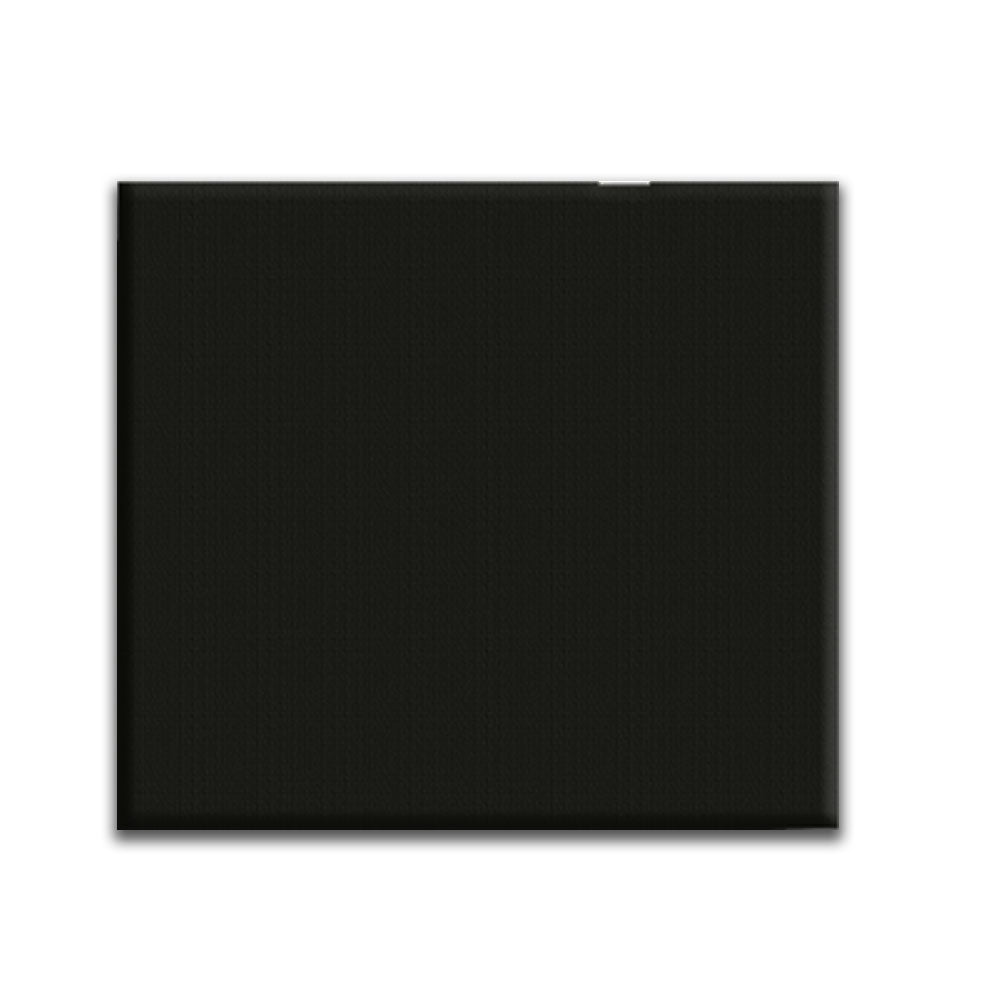 1 Pc Prime Coated Black Canvas - Size 4x4 Inch