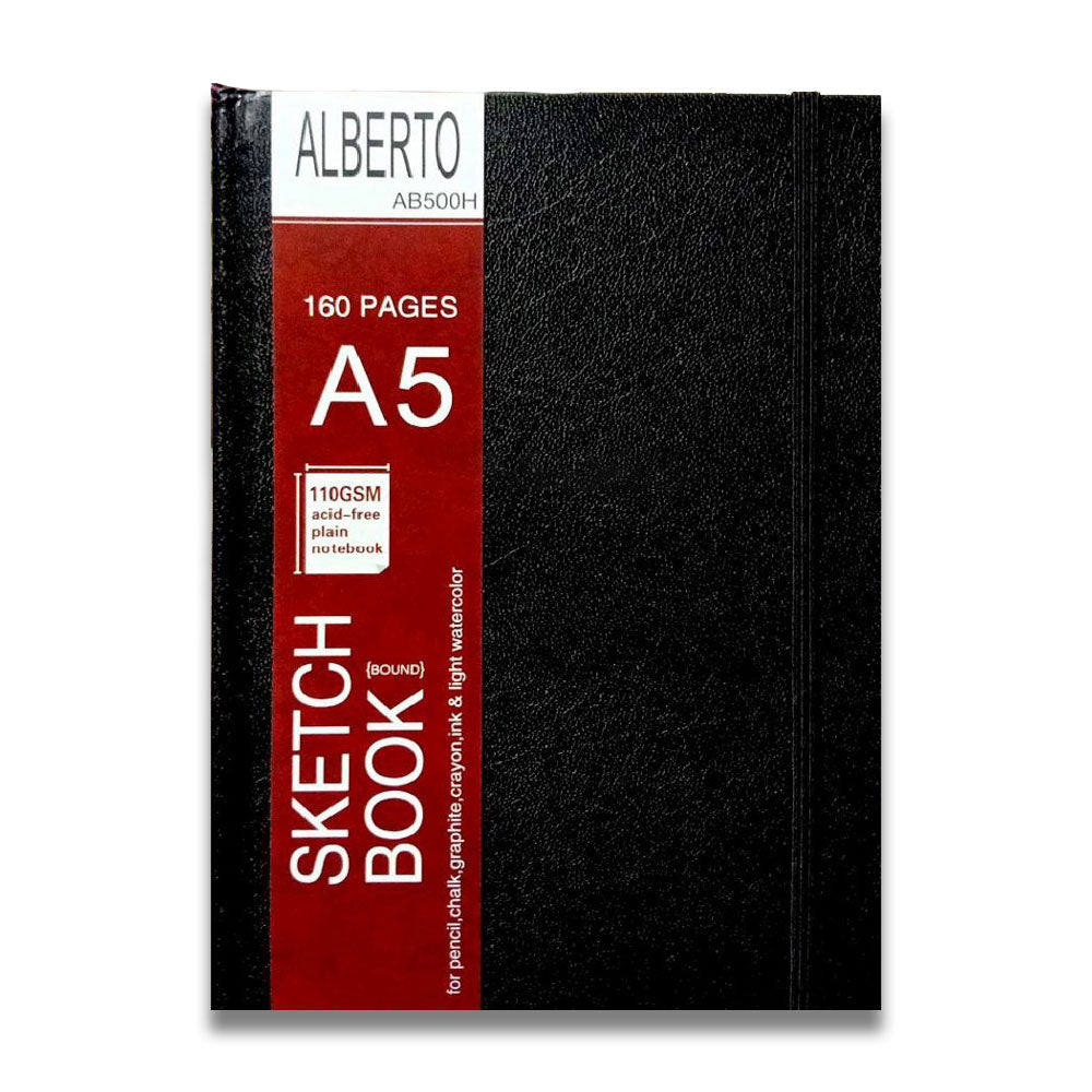 Alberto A5 Sketch Book Hard Bound