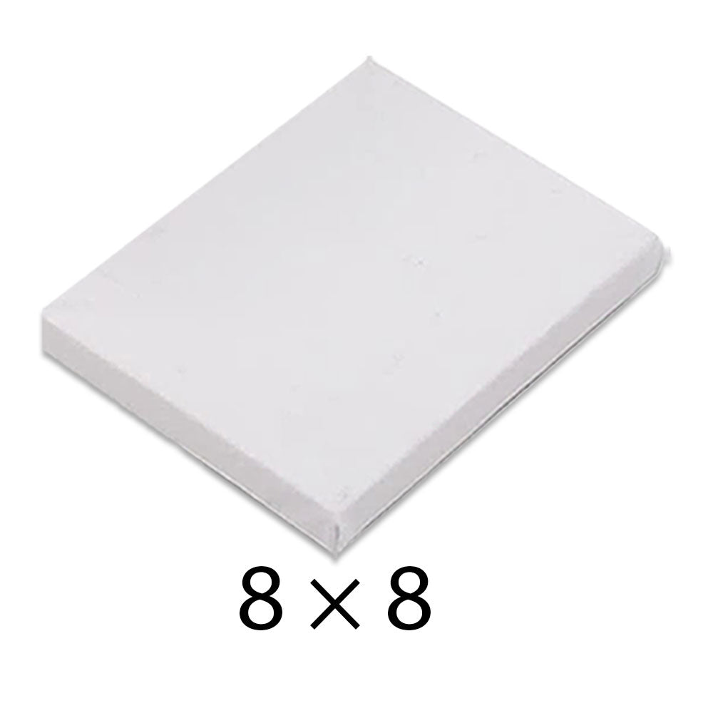 1 Pc Prime Coated White Canvas - Size 8x8 Inch