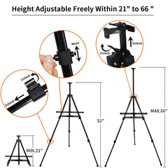 Fold-able Art Easel Stand