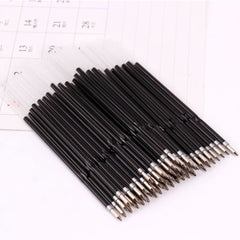 50Pcs 10.7Cm Ballpoint Pen Refill 0.7Mm - Blue Ink