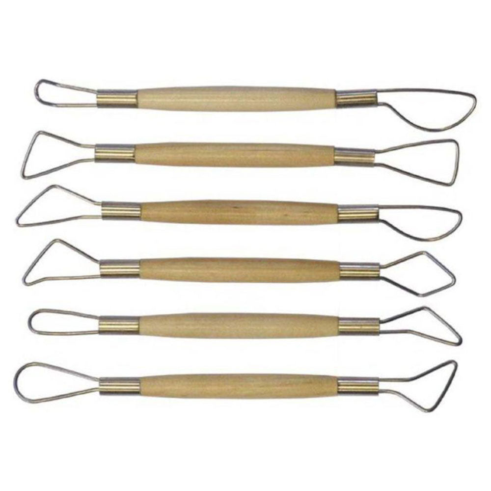 CLAY MODELLING WIRE TOOLS 6 PIECES SET