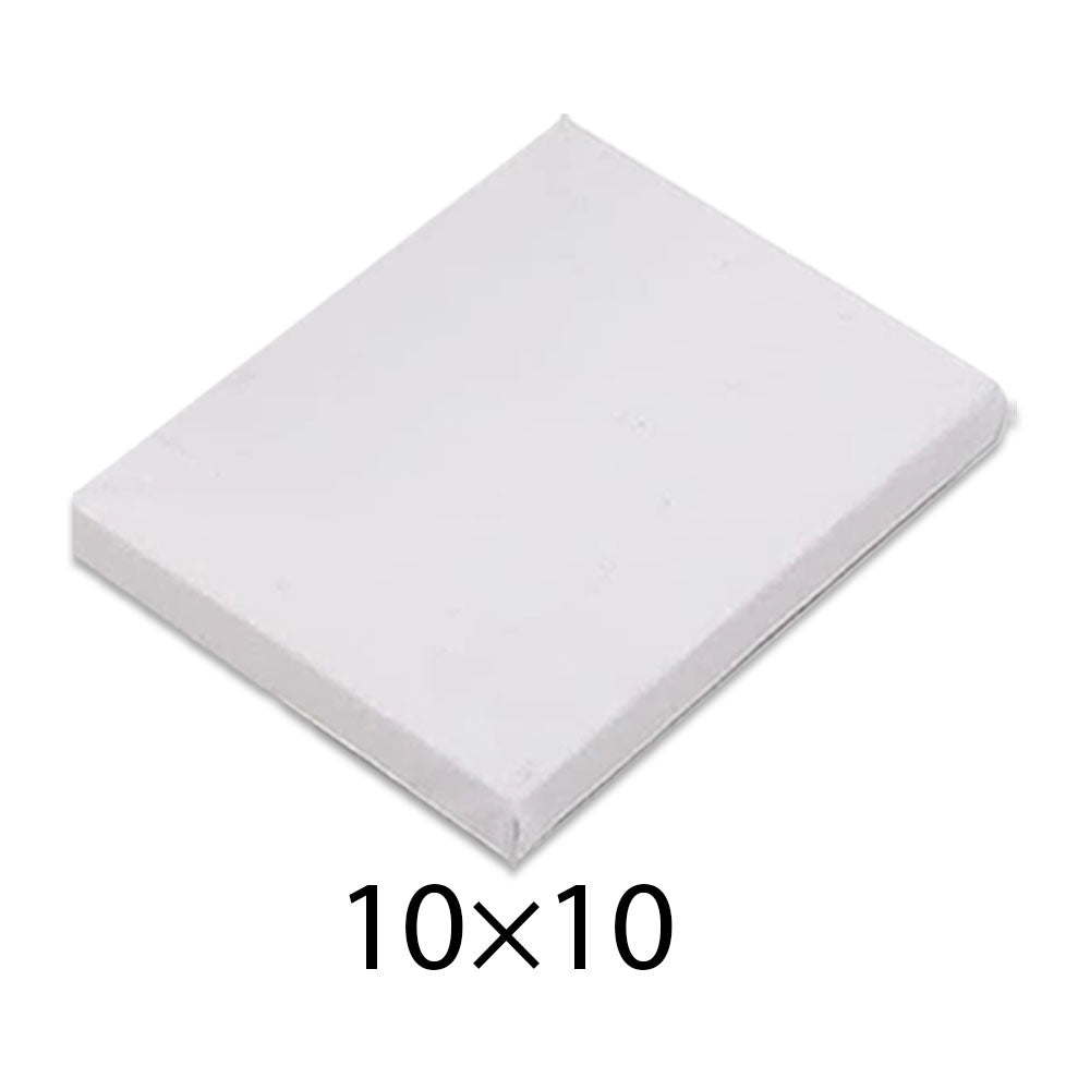 1 Pc Prime Coated White Canvas - Size 10x10 Inch
