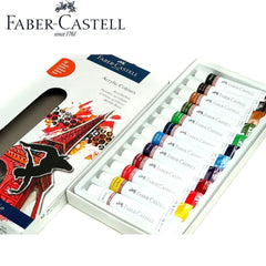 Faber-Castell Acrylic Colours set of 12