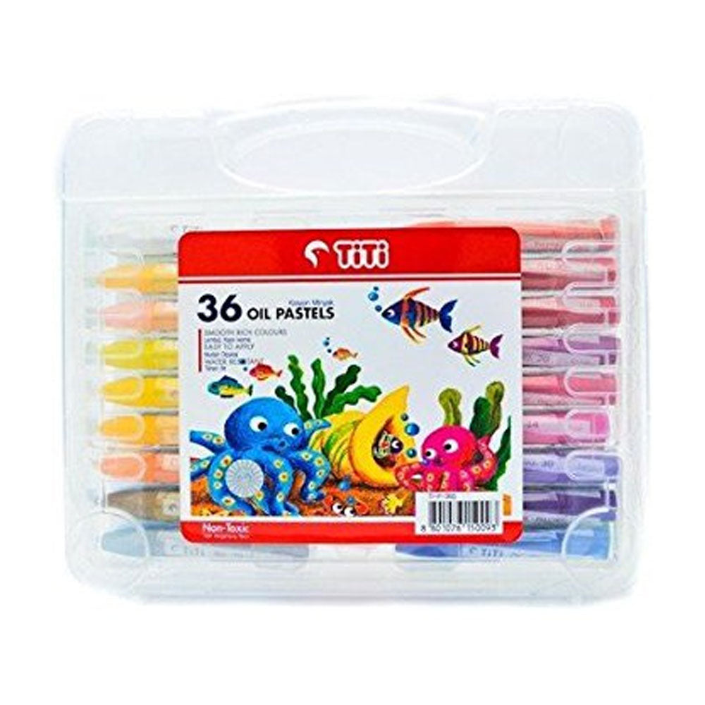 Pack Of 36 - Oil Pastels Crayons