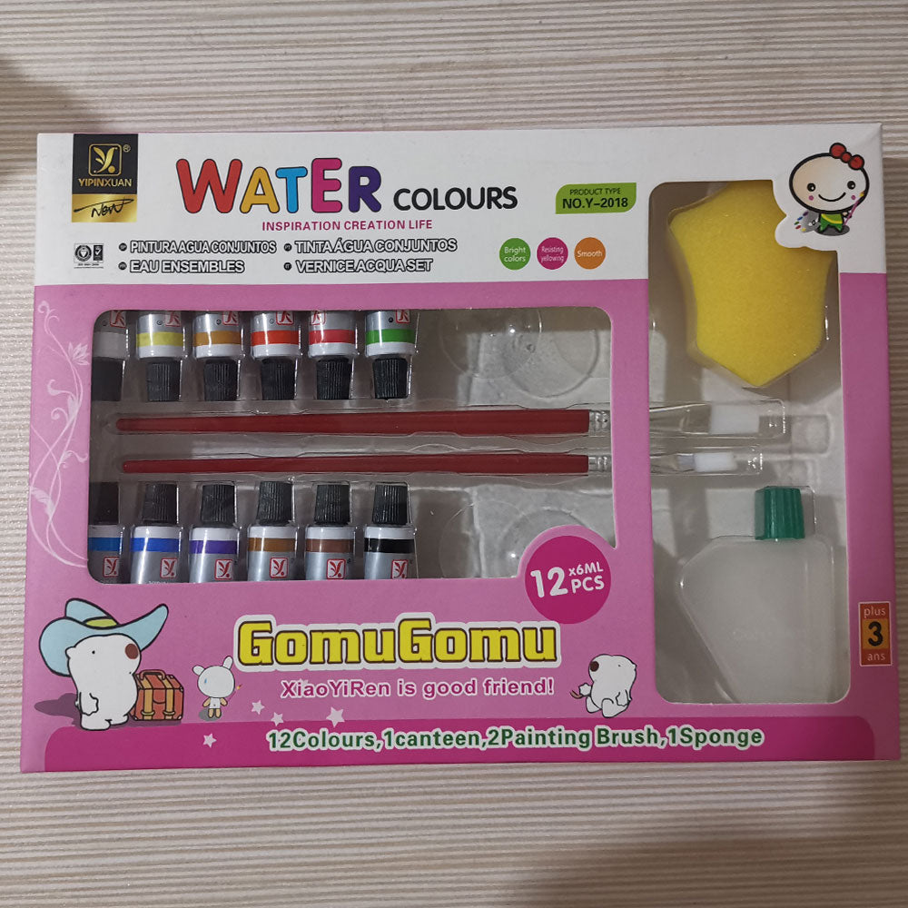 Pack Of 16 - Water Colors For Painting