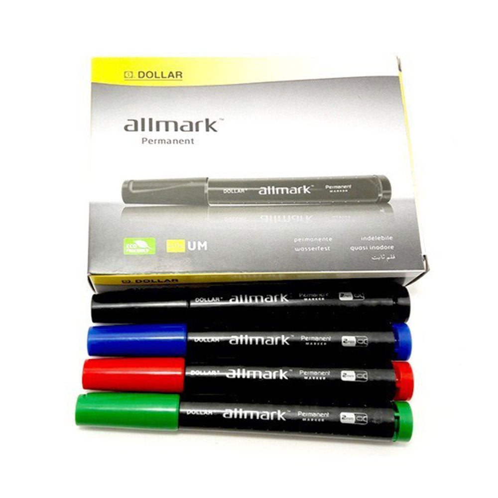 Pack Of 4 Permanent Marker