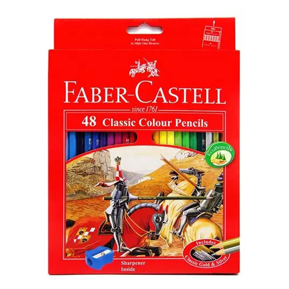Faber Castel Classic Pencil Colours Set Of 48