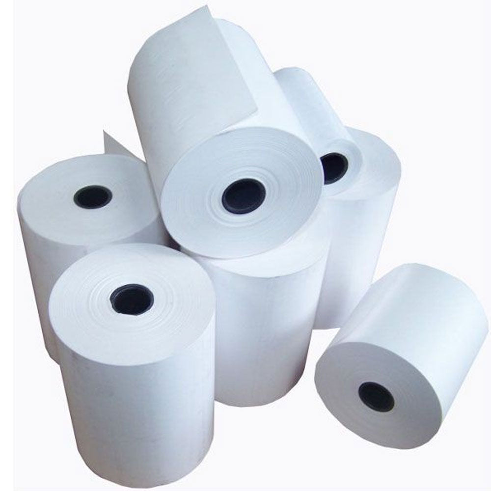 Pack Of 6 - Pos Thermal Printer Roll 79Mm X 40 Meter - White