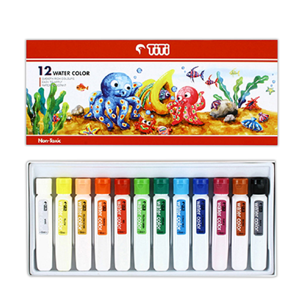 Titi Water Color Paints 12Pcs
