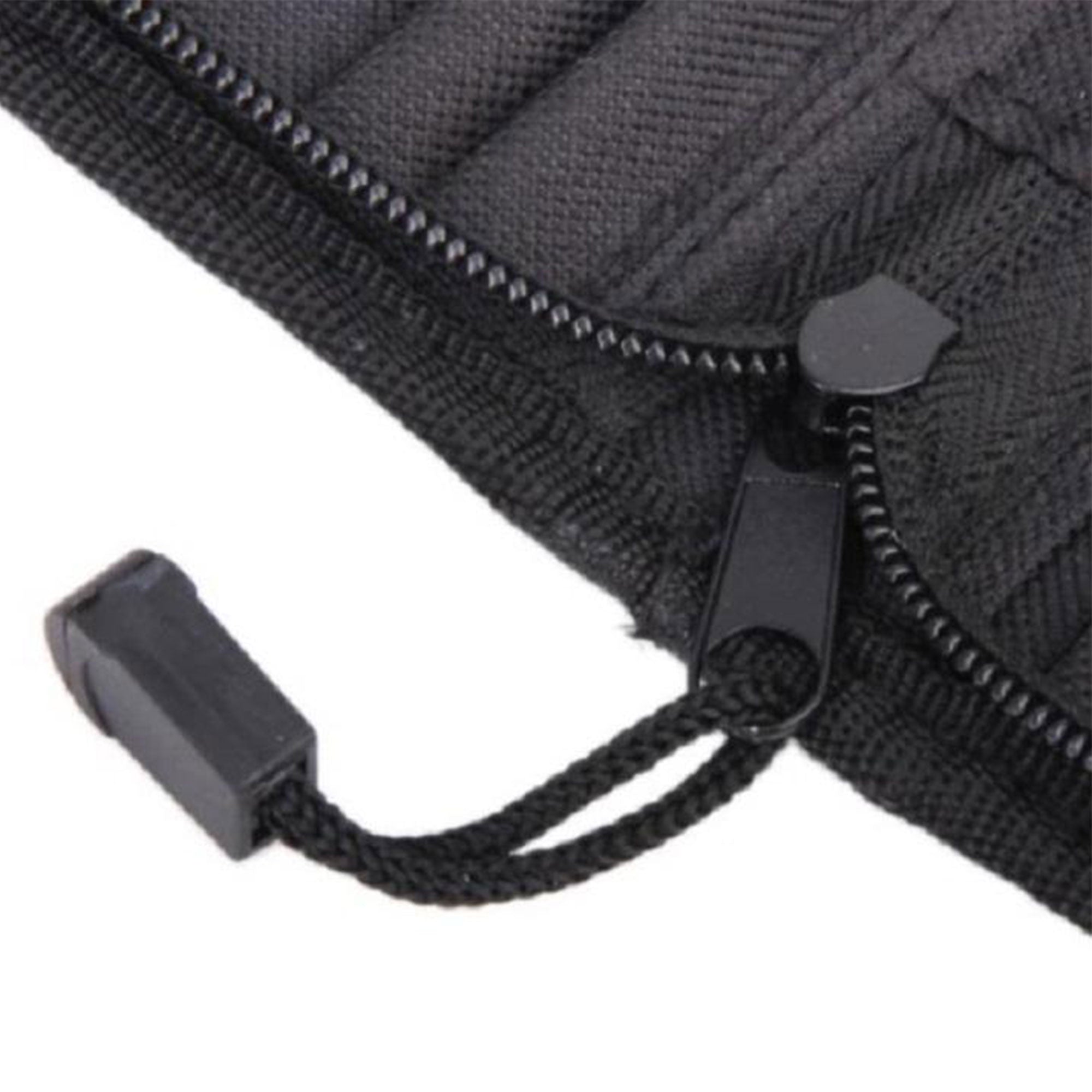 Black Folding Oxford Cloth Zipper Artist Brush Holder Bag Case Pouch