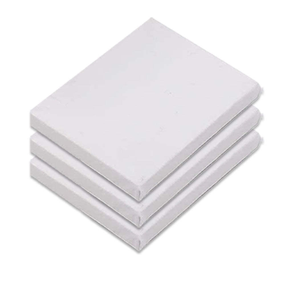 Canvas Board - 6 X 6 - Pack Of 3 Pcs- Best For Acrylic & Oil Paints