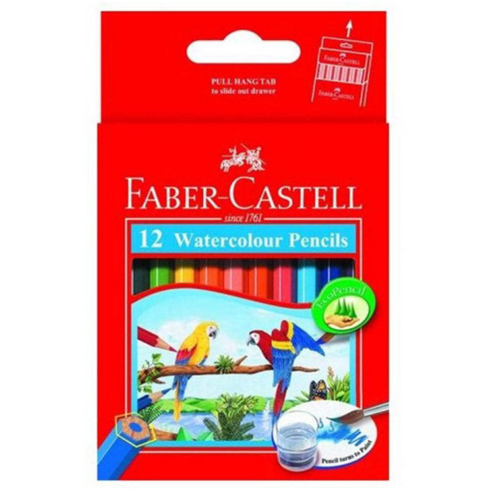 Faber Castel Watercolour Pencils 12 Pcs