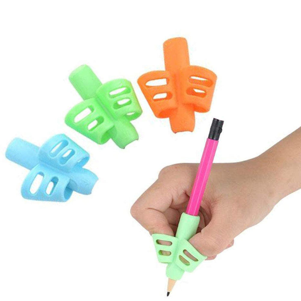 3 Pcs Pencil Grip Two Fingers Pencil Holder